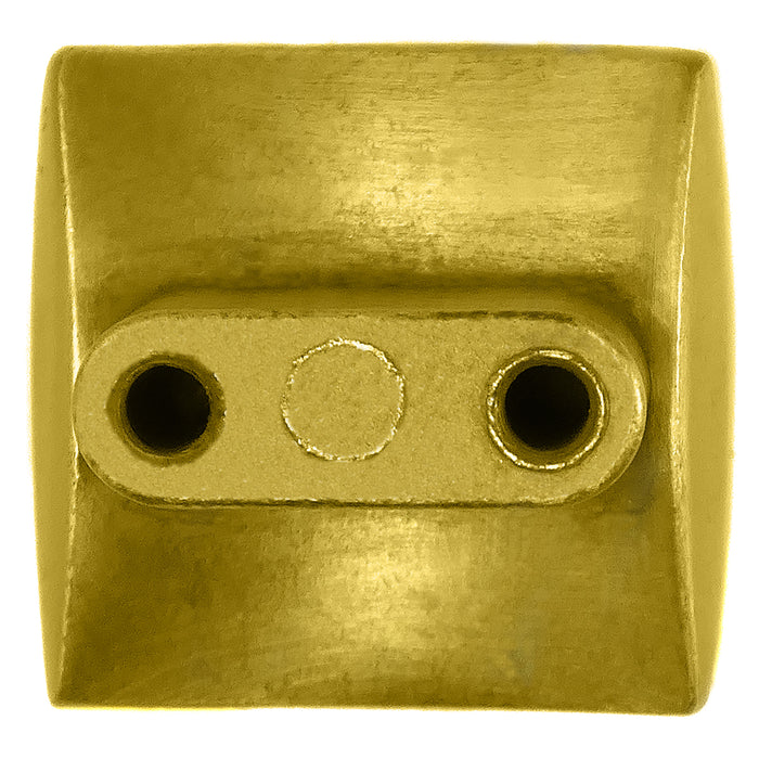 Laurey 74510 1 1/2" Square Knob - Aventura - Satin Nickel
