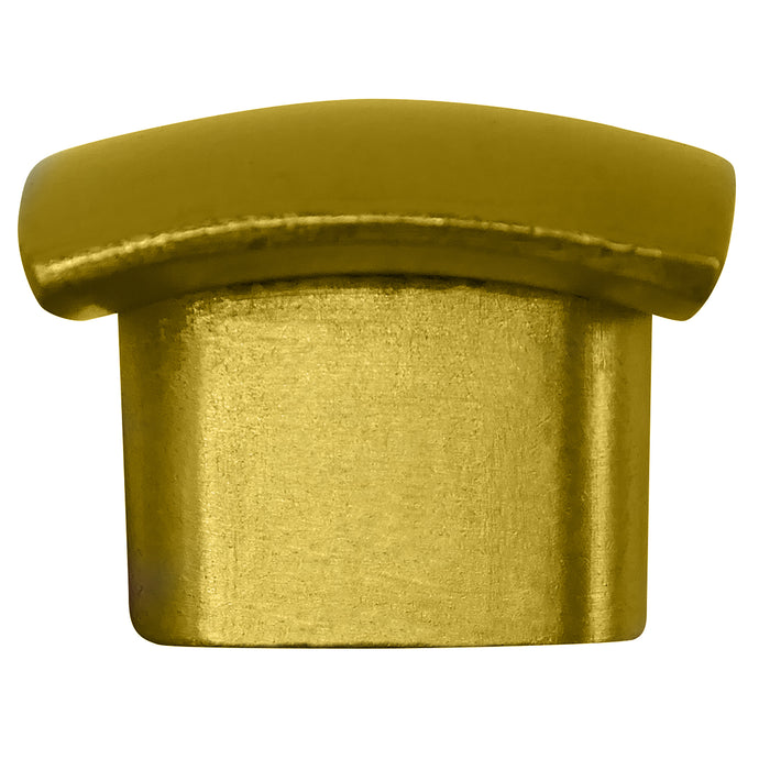 Laurey 74510 1 1/2" Square Knob - Aventura - Satin Nickel