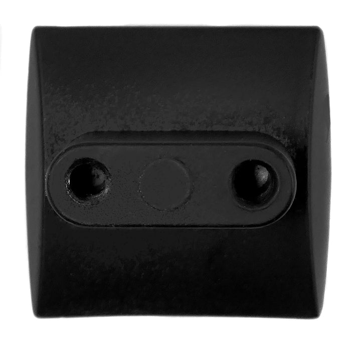 Laurey 74520 1 1/2" Square Knob - Aventura - Matte Black