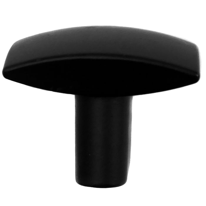 Laurey 74520 1 1/2" Square Knob - Aventura - Matte Black