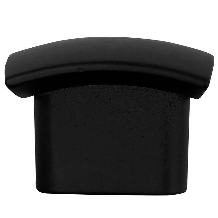 Laurey 74520 1 1/2" Square Knob - Aventura - Matte Black