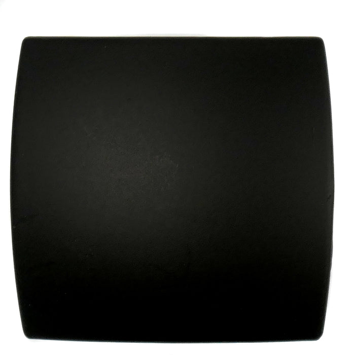 Laurey 74520 1 1/2" Square Knob - Aventura - Matte Black