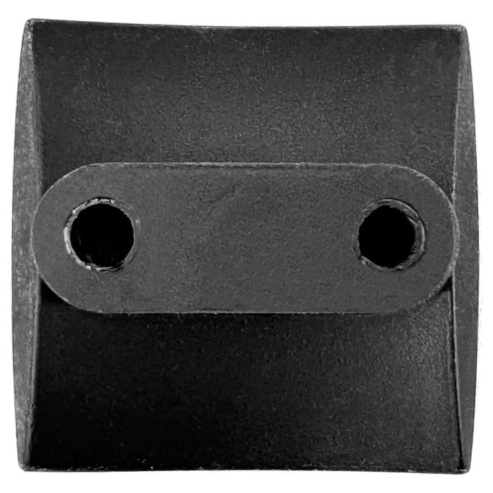 Laurey 74532 1 1/2" Square Knob - Aventura - Matte Grey