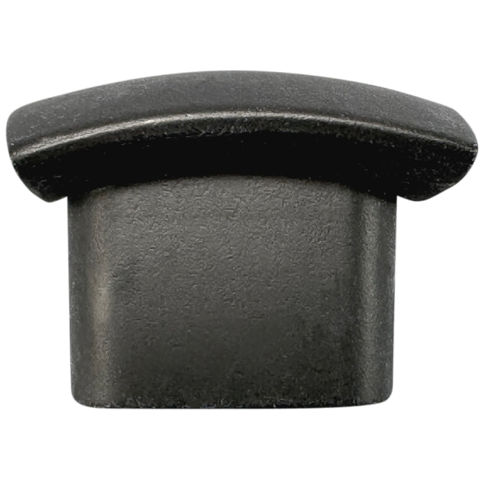 Laurey 74532 1 1/2" Square Knob - Aventura - Matte Grey