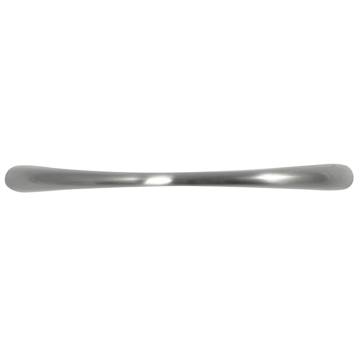 Laurey 59904 96mm Tapered Arch Pull - Brushed Satin Nickel - 6 pc - Value Pack (75128)