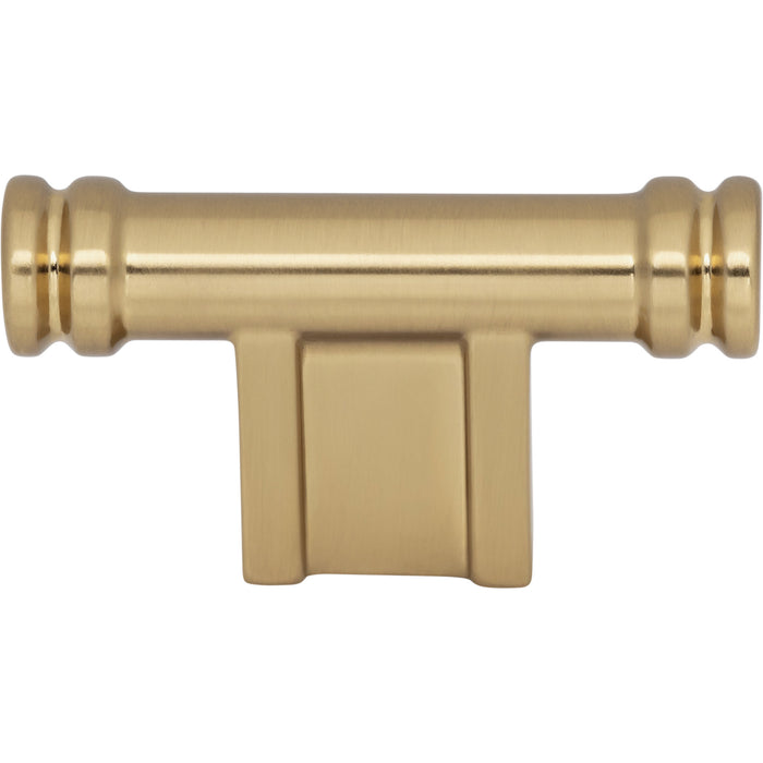 Top Knobs TK3380HB Newburn 2 1/4" Length Bar Knob Honey Bronze - KnobDepot