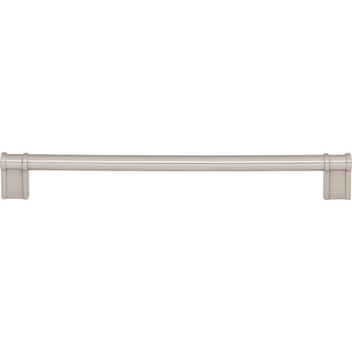Top Knobs TK3386BSN Newburn 8 13/16" Center to Center Bar Pull Brushed Satin Nickel - KnobDepot