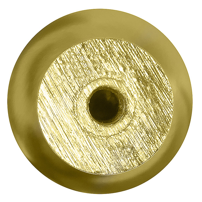 MNG Hardware 80605 Austin Round Knob - Matte Brushed Brass