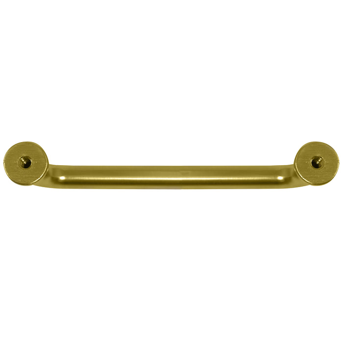 MNG Hardware 80705 96mm Austin Pull - Matte Brushed Brass