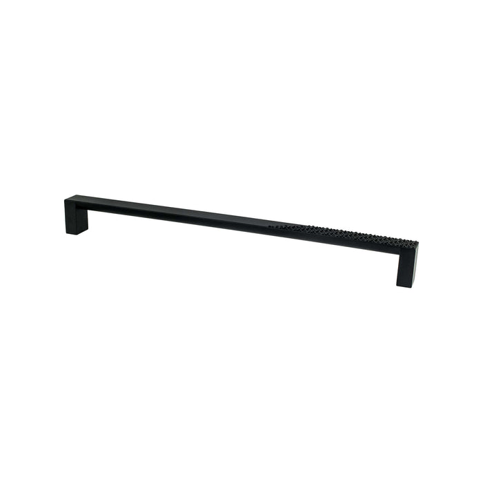 Berenson 8095-1055-P Roque 12 inch CC Matte Black Appliance Pull Matte Black