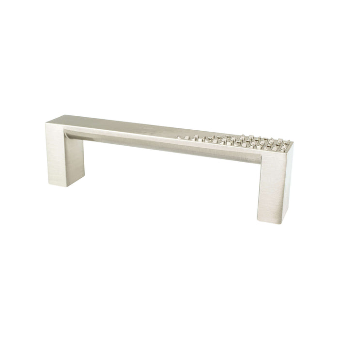 Berenson 8097-1BPN-P Roque 96mm CC Brushed Nickel Pull Brushed Nickel