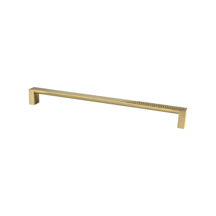 Berenson 8107-1MDB-P Roque 12 inch CC Modern Brushed Gold Appliance Pull Modern Brushed Gold