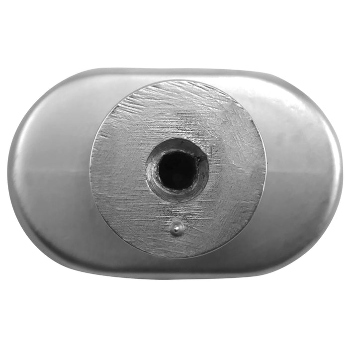 MNG Hardware 81228 Aspen Oval Knob - Satin Nickel