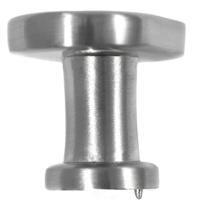 MNG Hardware 81228 Aspen Oval Knob - Satin Nickel