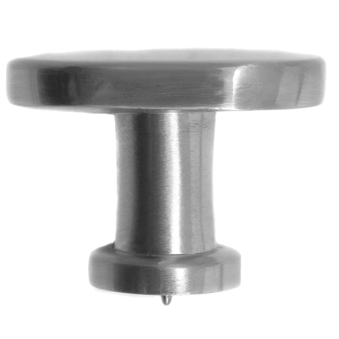 MNG Hardware 81228 Aspen Oval Knob - Satin Nickel