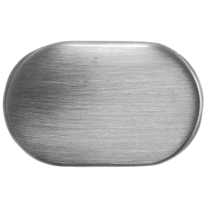 MNG Hardware 81228 Aspen Oval Knob - Satin Nickel