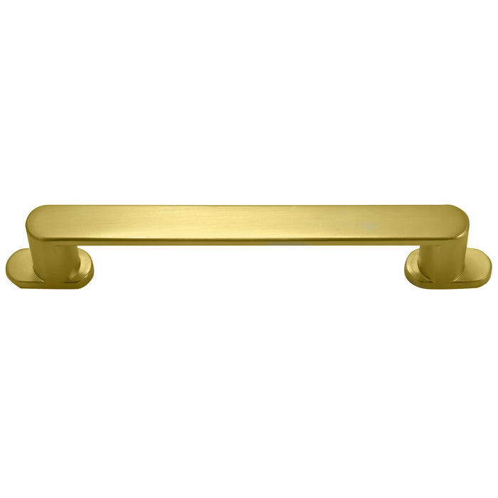 MNG Hardware 81304 128mm Aspen Pull - Matte Brushed Brass