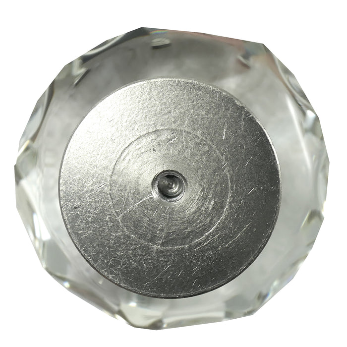 Paradise Bathworks 81959 1 3/4" Knob - Kristal - Satin Nickel