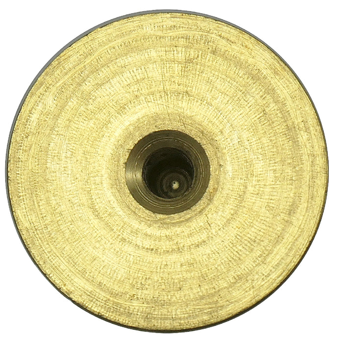 Paradise Bathworks 82004 1" Acrystal Knob - Acrylic w/ Brass Base