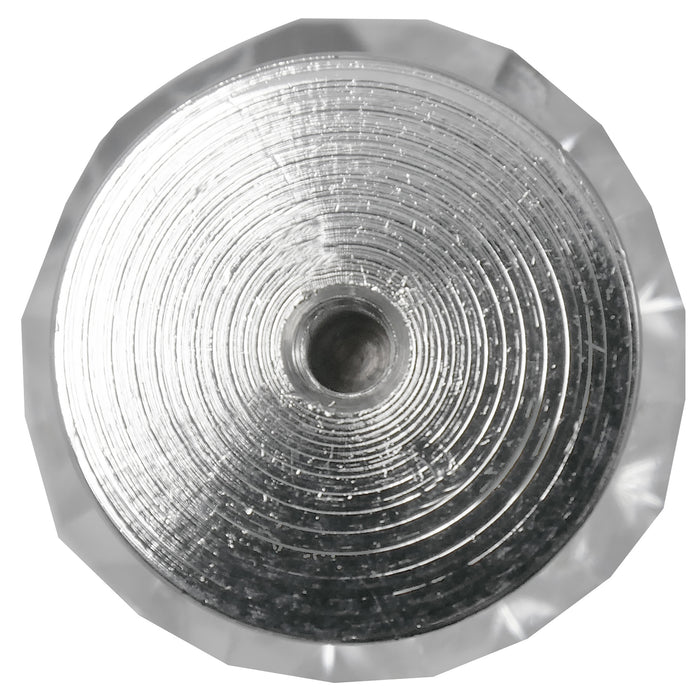 Paradise Bathworks 82126 1 1/4" Acrystal Knob -w/ Polished Chrome Base