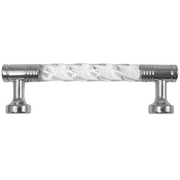 Paradise Bathworks 82926 3" Acrystal Pull - Acrylic w/ Polished Chrome Legs