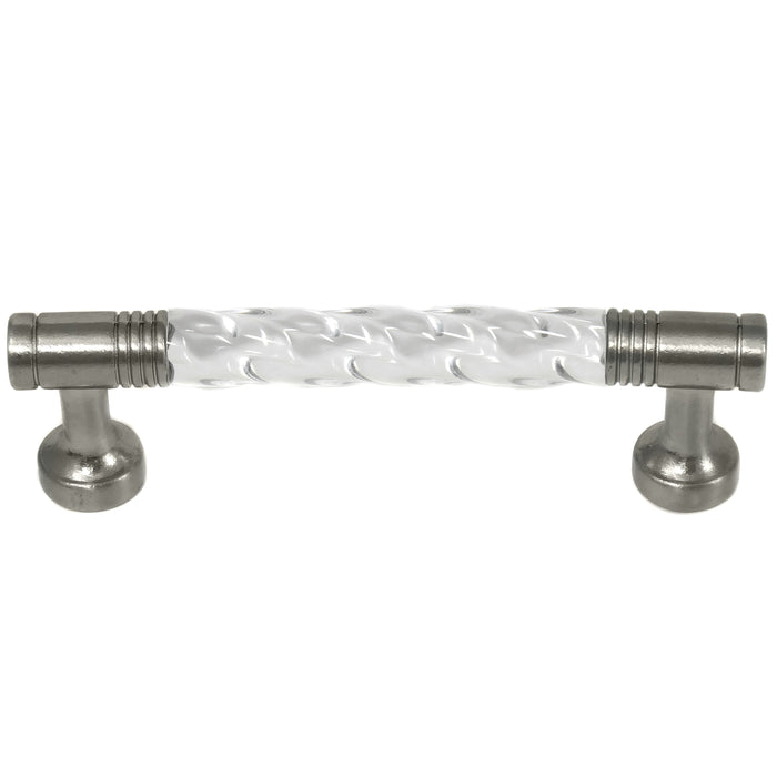 Paradise Bathworks 82959 3" Acrystal Pull - Acrylic w/ Satin Pewter Legs