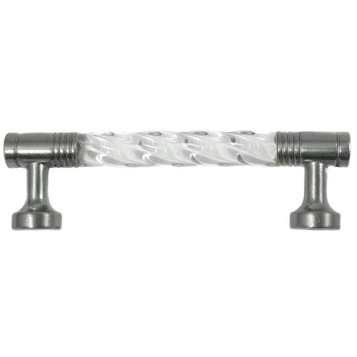 Paradise Bathworks 82959 3" Acrystal Pull - Acrylic w/ Satin Pewter Legs