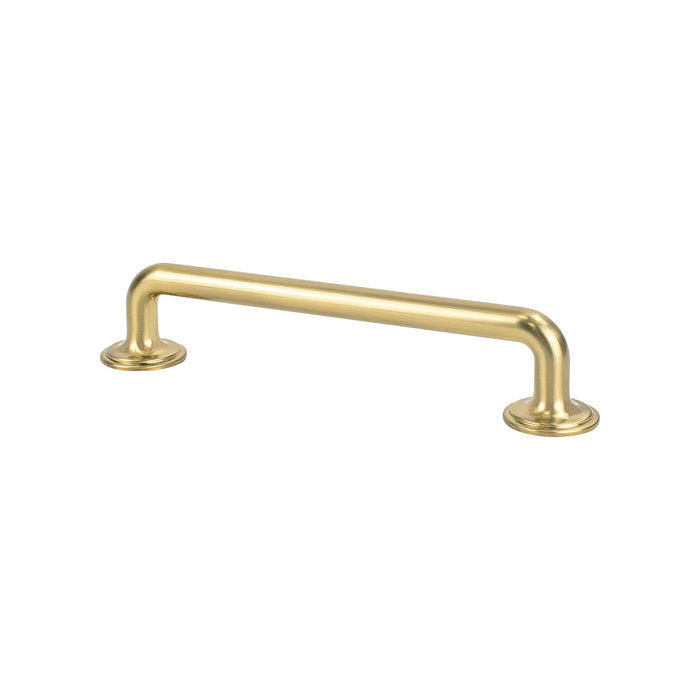 Berenson 8304-1MDB-P Folklore 128mm CC Modern Brushed Gold Pull Modern Brushed Gold