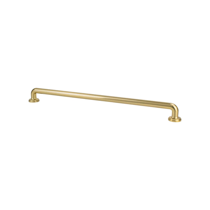 Berenson 8343-1MDB-P Folklore 18 inch Modern Brushed Gold Appliance Pull Modern Brushed Gold