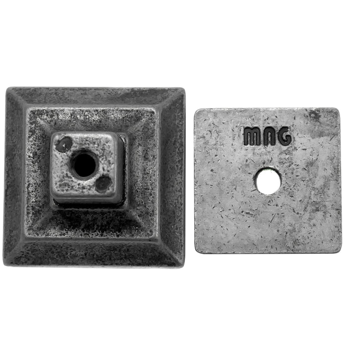 Paradise Bathworks 83564 Large Knob with Back Plate - Poise - Oil Rubbed Bronze