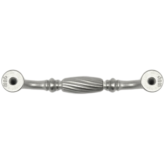 Paradise Bathworks 84128 5" Pull - French Twist - Satin Nickel