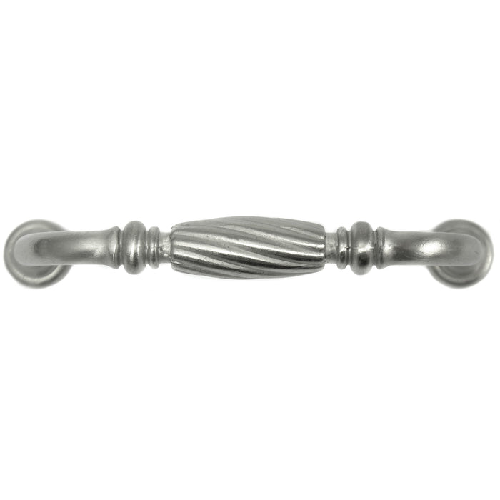 Paradise Bathworks 84128 5" Pull - French Twist - Satin Nickel
