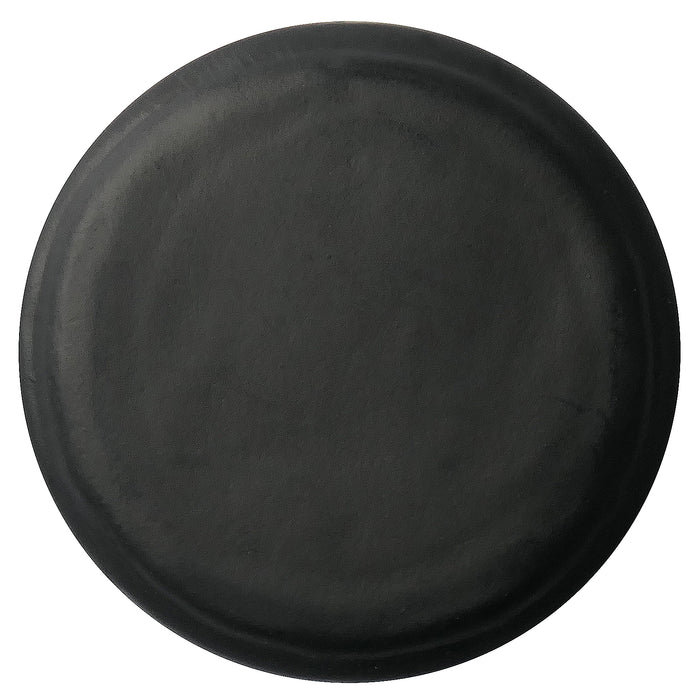 MNG Hardware 84320 Large Button Knob - Riverstone - Matte Black