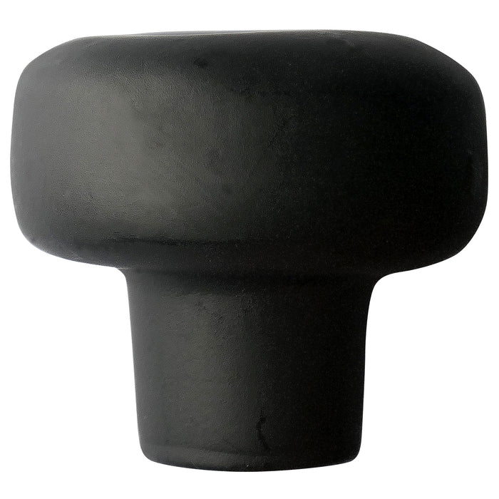 MNG Hardware 84420 Large Round Knob - Riverstone - Matte Black