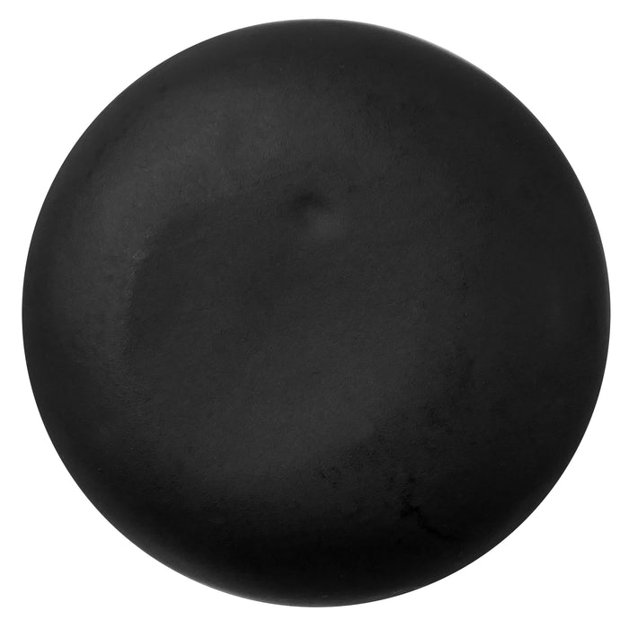 MNG Hardware 84420 Large Round Knob - Riverstone - Matte Black