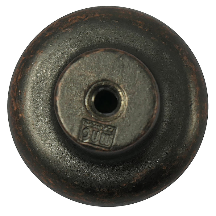 Paradise Bathworks 84465 Large Round Knob - Riverstone - Dark Antique Copper