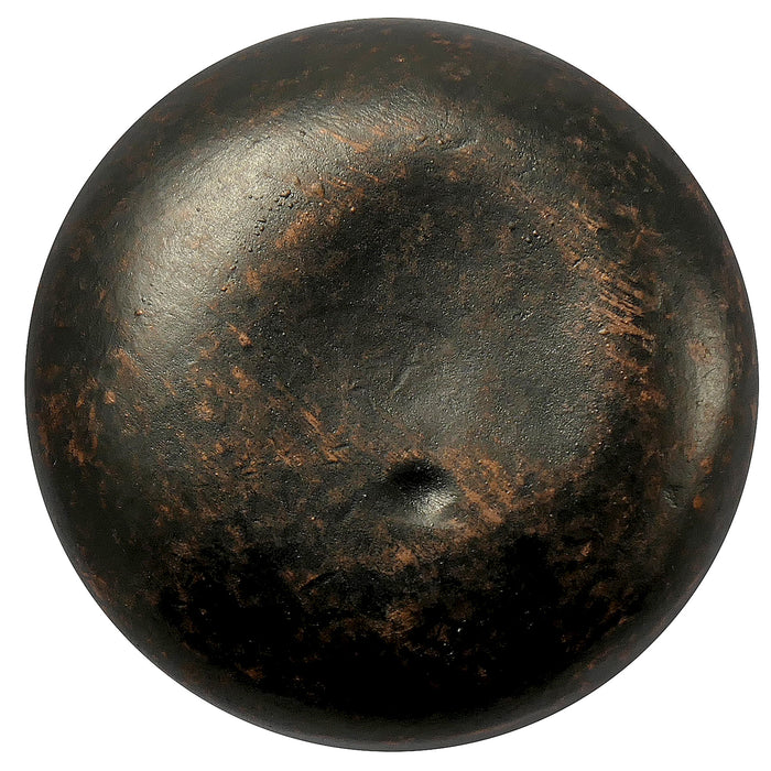 Paradise Bathworks 84465 Large Round Knob - Riverstone - Dark Antique Copper