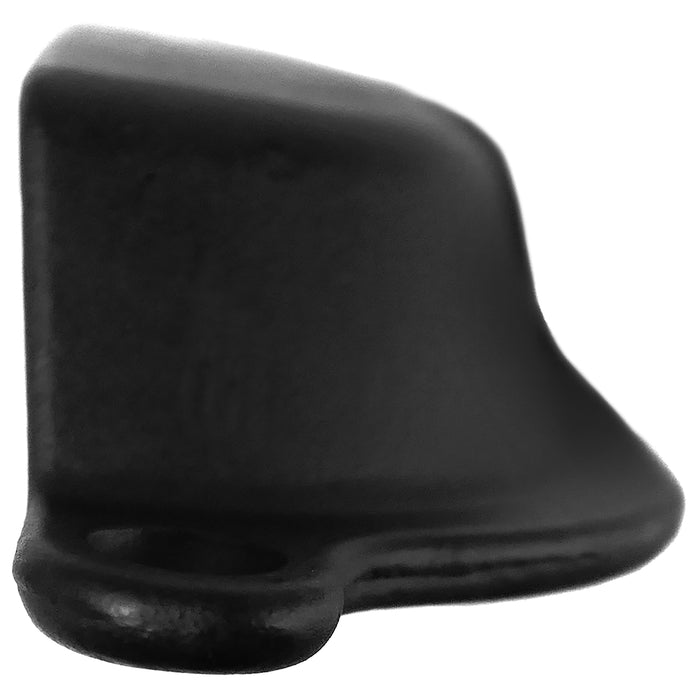 MNG Hardware 84820 6" Cup Pull - Riverstone - Matte Black