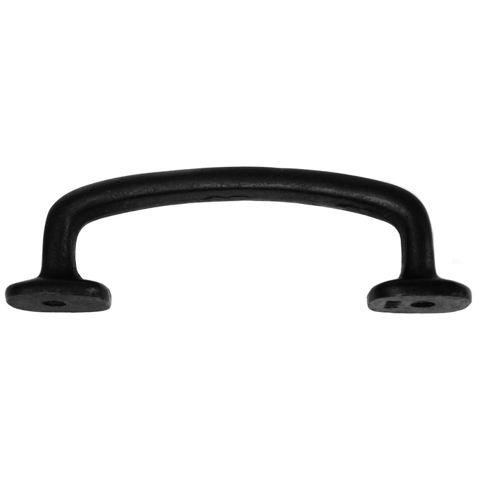 MNG Hardware 84920 8" Pull - Riverstone - Matte Black