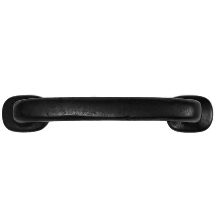 MNG Hardware 84920 8" Pull - Riverstone - Matte Black