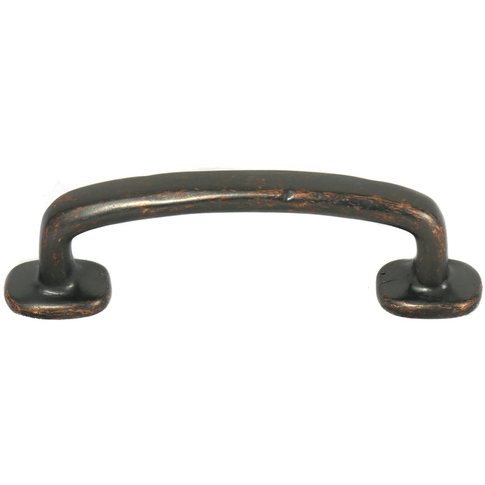 Paradise Bathworks 84965 8" Pull - Riverstone - Dark Antique Copper