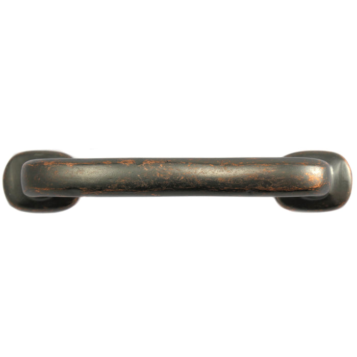 Paradise Bathworks 84965 8" Pull - Riverstone - Dark Antique Copper