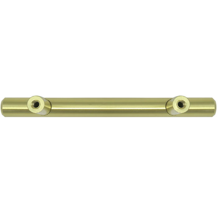 Paradise Bathworks 87304 Steel T-Bar Pull - 128mm c/c - Satin Brass