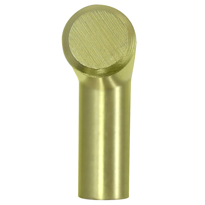 Paradise Bathworks 87404 Steel T-Bar Pull - 192mm c/c - Satin Brass