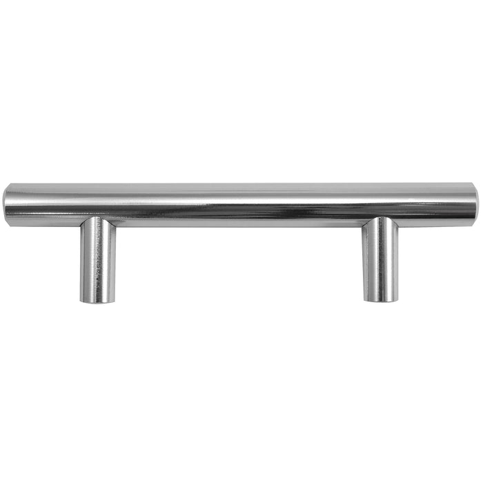 Paradise Bathworks 87626 Steel T-Bar Pull - Polished Chrome - 228MM c/c