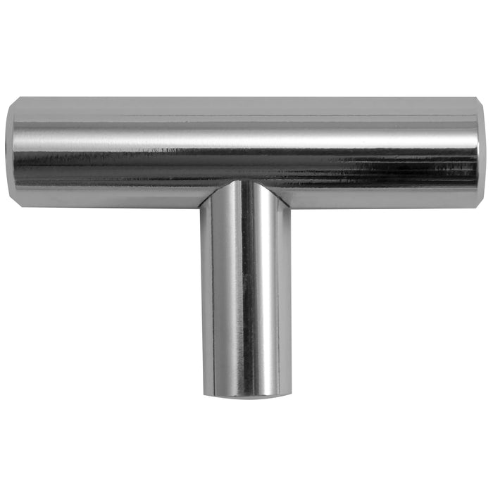 Paradise Bathworks 59919 2" Melrose T- Bar Knob In Polished Chrome - Pack Of 10  (87926)