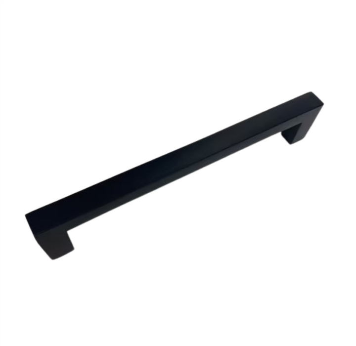 Paradise Bathworks 88120 96mm Square Pull - Aluminium- Matte Black