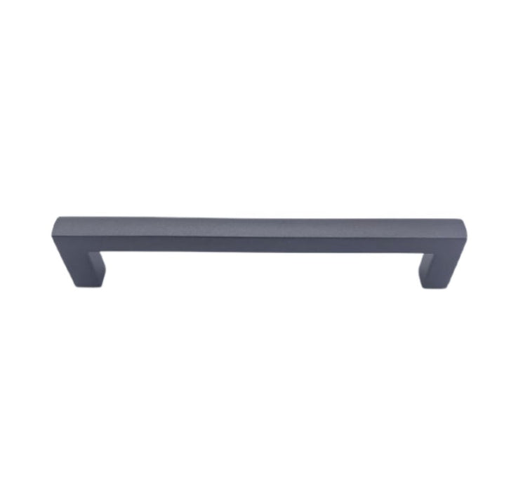 Paradise Bathworks 88132 96mm Square Pull - Aluminium- Matte Grey