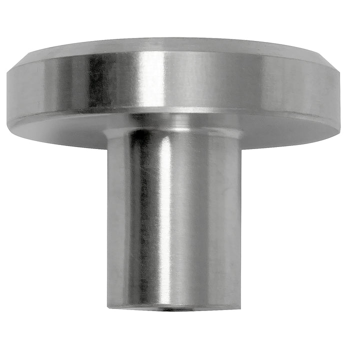 Paradise Bathworks 88908 Brickell Stainless Steel Small Flat Top Knob  - 1 1/4" (89401)