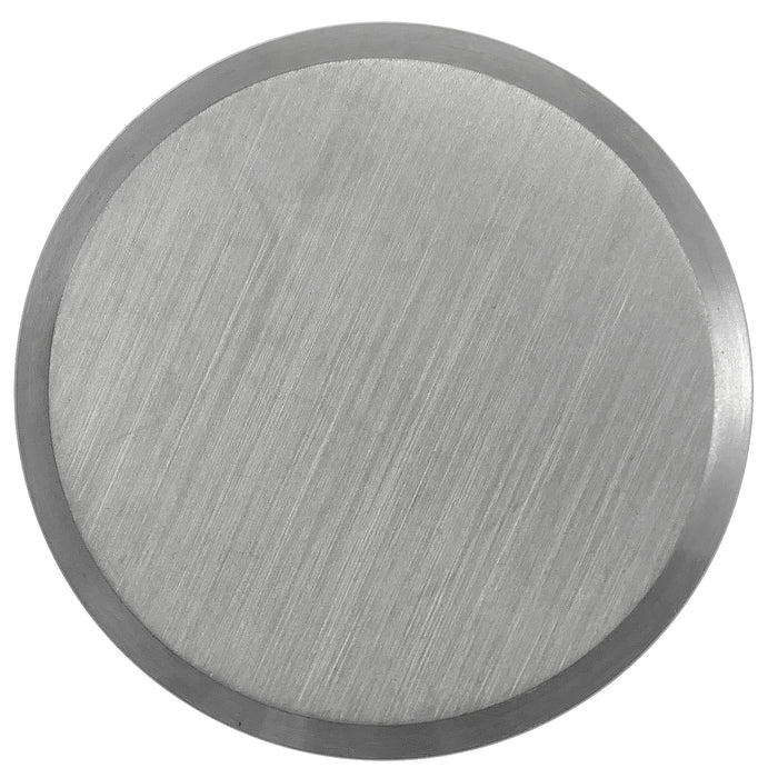 Paradise Bathworks 88908 Brickell Stainless Steel Small Flat Top Knob  - 1 1/4" (89401)